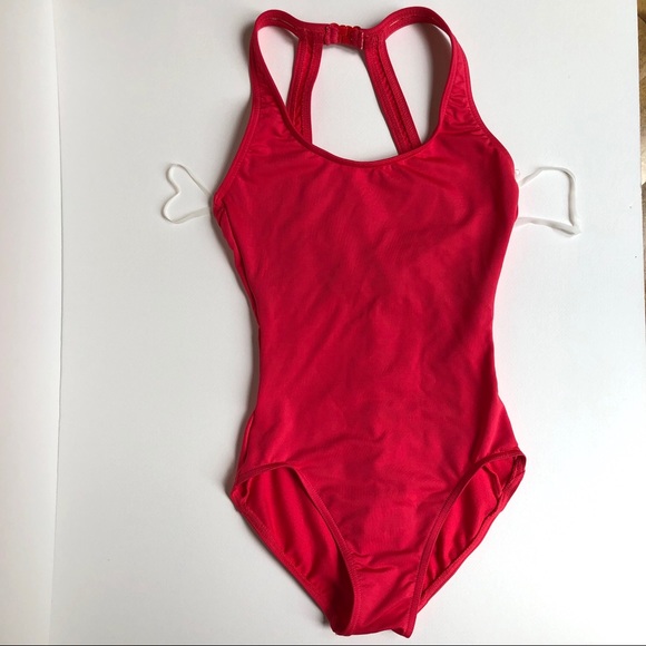 Capezio Other - NWT Capezio Red Halter Dance Leotard